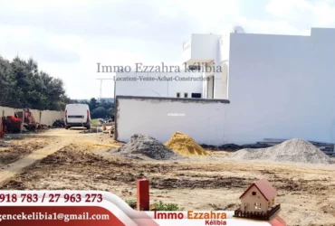 Un Nouveau Terrain de 302 m2 à Ezzahra Hammem El Ghzèz