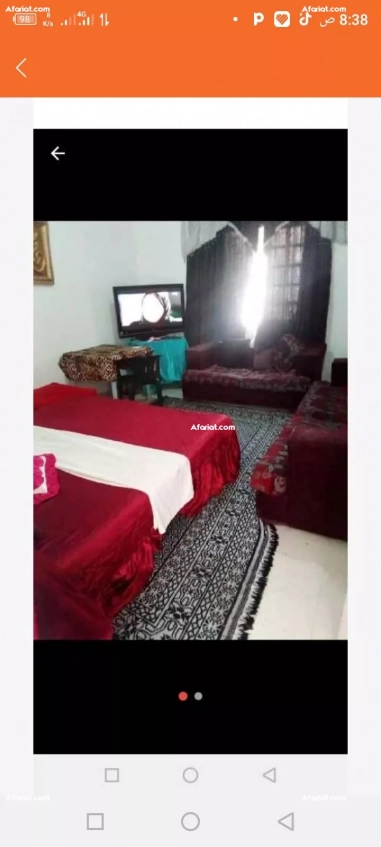 appartement meublé centre ville Tunis par jour