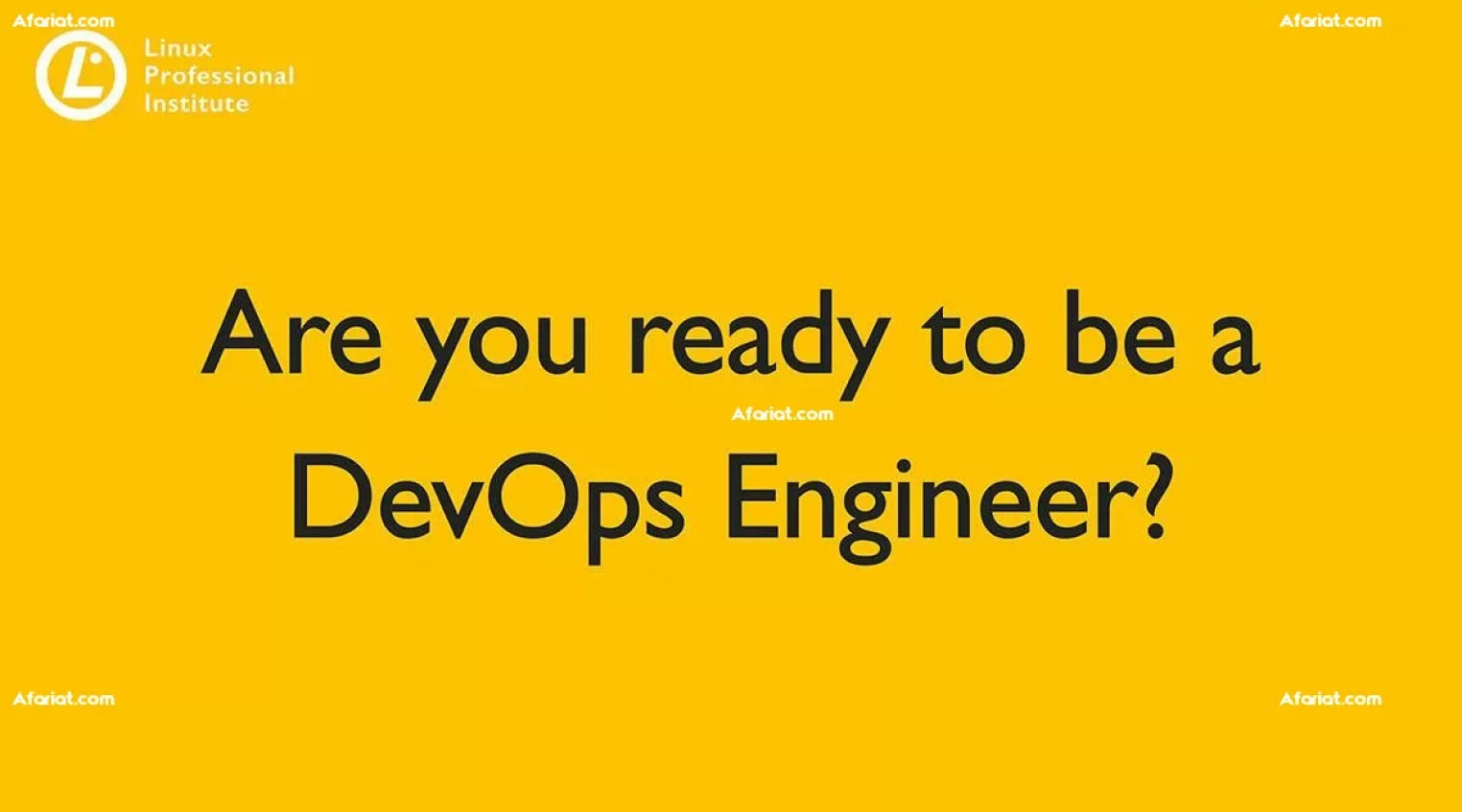 DevOps Tools Engineer (cours de Weekend )