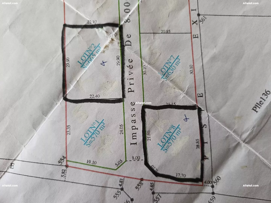 3 Lot au 2 ème position