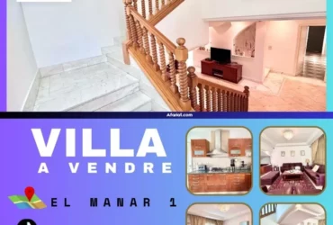 Villa 480 m2 à el manar 1