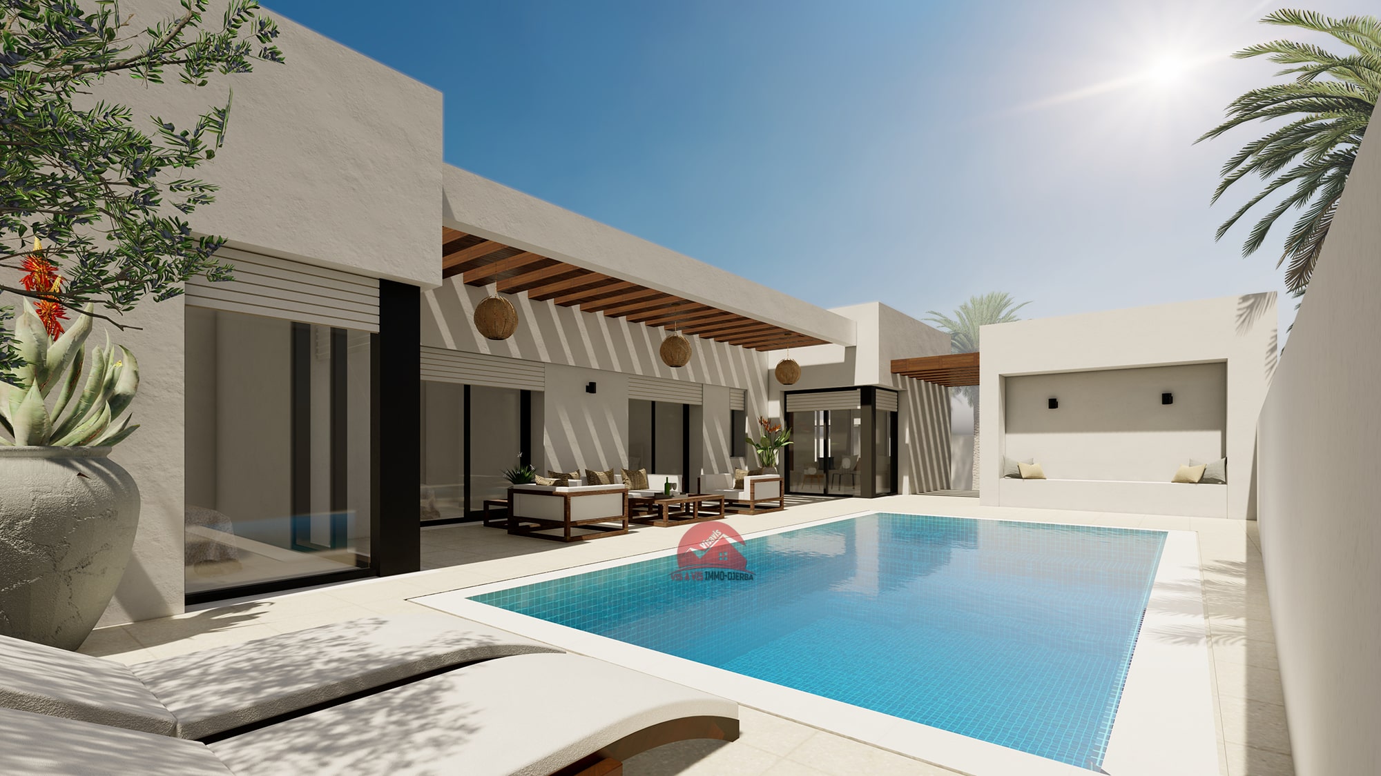 OFFRE CONSTRUCTION MAISON À DJERBA HOUMT SOUK – RÉF P653