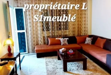 Excellent apt s+1 meublé pour étranger