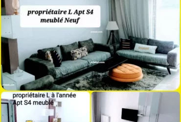 Particulier l apt s4meublé neuf proche lac2